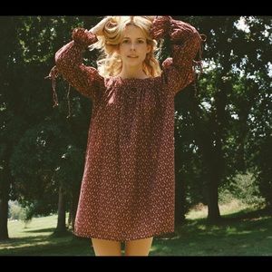 Doen buttercup dress in wine